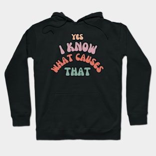 Yes, I know what causes that! Hoodie